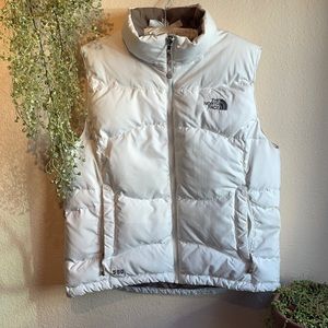 The north face puffer vest